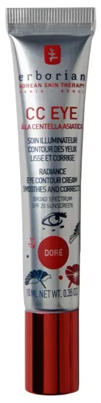 Erborian Cc Eye Dore 10 ml - Teinte : Doré