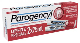 Parogencyl Dentifrice Soin Intensif Gencives Inflammation et Saignement Lot 2 x 75 ml