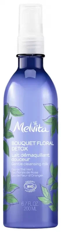 Melvita Bouquet Floral Lait Démaquillant Douceur