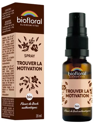 Biofloral Trouver la Motivation Spray Bio 20 ml