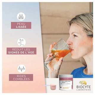 Biocyte Collagen Max Marin Goût Passion 20 Doses de 11 g