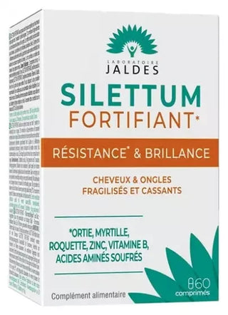 Jaldes Silettum Fortifiant Résistance et Brillance 60 Unités
