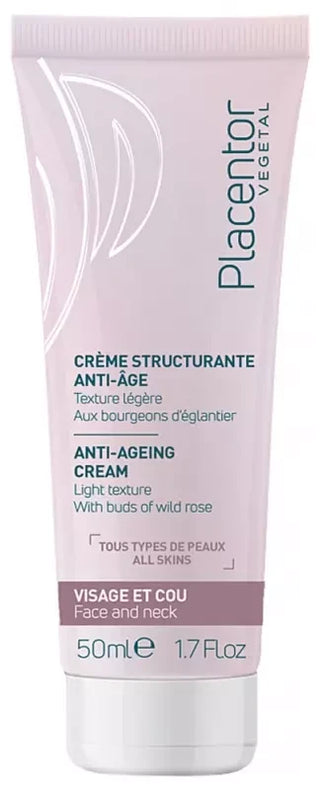 Placentor Végétal Crème Structurante Anti Âge Texture Légère Tube 50 ml