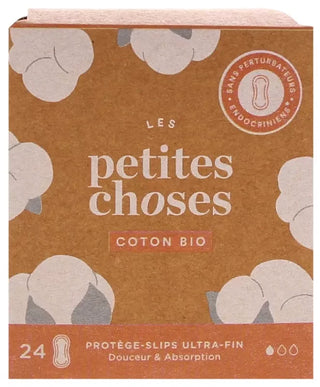 Les Petites Choses Protège-Slips Ultra-Fin Coton Bio 24 Protège-Slips