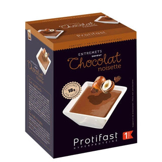 PROTIFAST ENTREMETS Chocolat Noisette - 7 Sachets