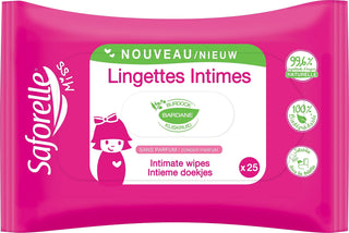 Saforelle Miss lingettes intimes x25