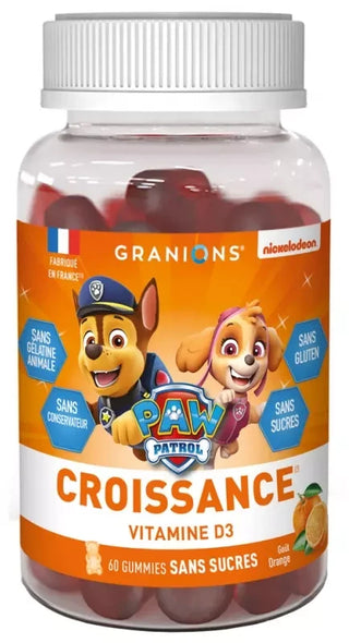 Granions Kid Gummies Croissance Pat Patrouille 60 Unités