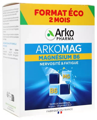 Arkopharma Arkomag Magnésium B6 120 Gel.