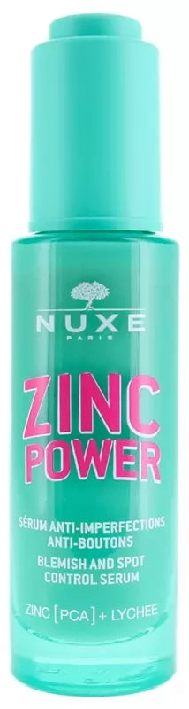 Nuxe Zinc Power Sérum Anti-Imperfections et Anti-Boutons 30 ML
