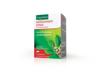 Naturland Marronnier d'Inde Confort veineux et Jambes légères 75 végécaps