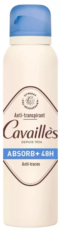 Cavaillès Absorb+ 48H Anti-Traces Spray 150 ml