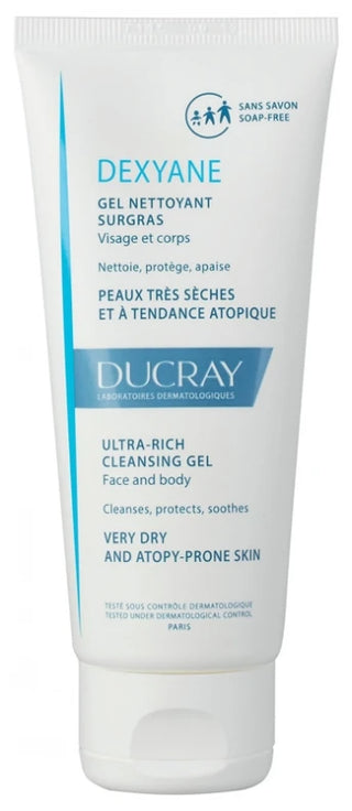 Ducray Dexyane Gel Nettoyant Surgras 100 ml