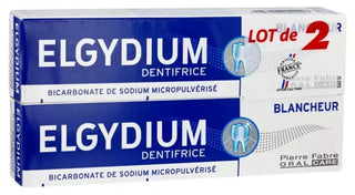 Elgydium Dentifrice Blancheur - Offre Spéciale Duo 2 x 75 ml