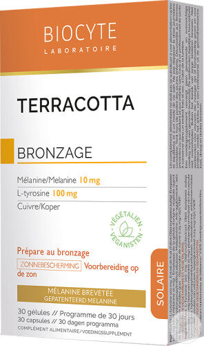 Biocyte Terracotta Cocktail Solaire Bronzage Et Protection Cellulaire 30jours
