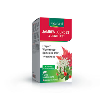 Naturland Jambes Lourdes et Gonflées 30 Végécaps