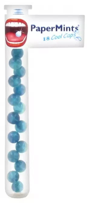 Papermints Coolcaps Tube 18 Perles