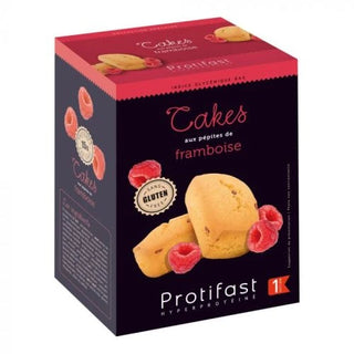 PROTIFAST CAKES Pépites de Framboise - 5 Cakes