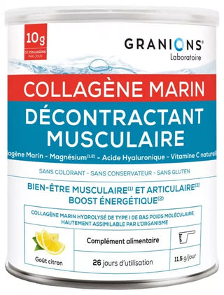 Granions Décontractant ?musculaire Collagène Marin ?pot de 300 G?