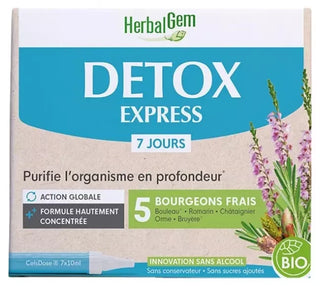 HerbalGem Détox Express Purifie l'Organisme en Profondeur 7 Jours