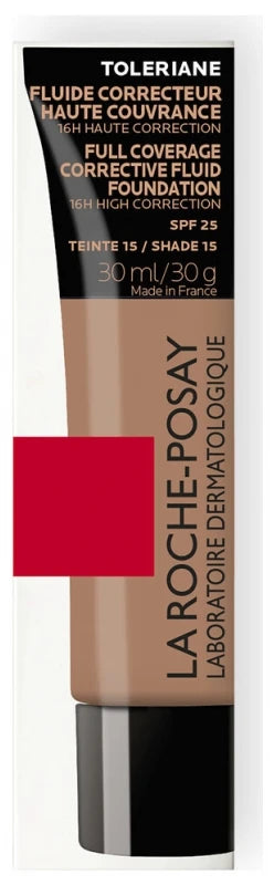 La Roche-Posay Tolériane Correcteur Haute Couvrance SPF25 30 ml - Teinte : 15