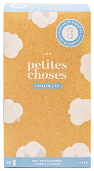 Les Petites Choses Serviettes Maternité Coton Bio 16 Serviettes