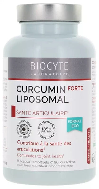 Biocyte Longevity Curcumin Liposomal Forte Santé Articulaire 90 Capsules