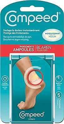 Compeed Pansements Ampoules Moyen Format x10
