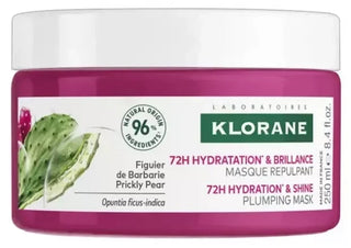 Klorane Figuier de Barbarie - Masque Repulpant Cheveux Déshydratés et Ternes 400 ml