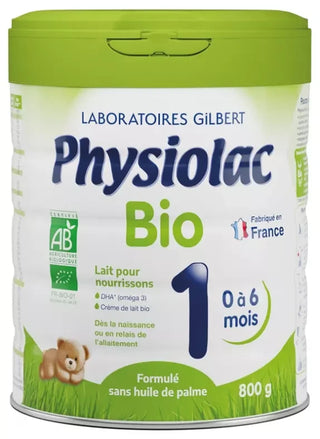 Physiolac Bio 1 800 g Certbio