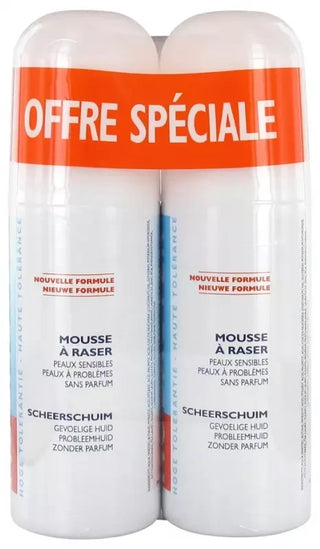 Nobacter Mousse à Raser Haute Tolérance Lot de 2 x 150 ml