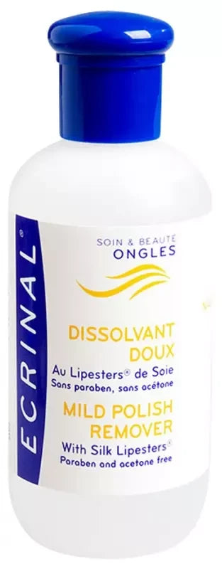 Ecrinal Dissolvant Doux au Lipesters de Soie 125 ml