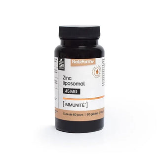 Nat & Form Zinc liposomal x60 gélules végétales