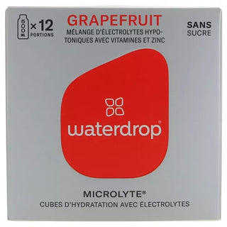 Waterdrop Microlyte Boite de 12 (Myrtille) - Goût : Grapefruit