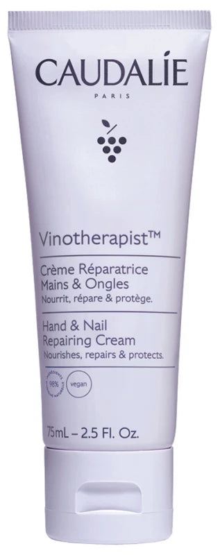 Caudalie Vinotherapist Crème Mains et Ongles Réparatrice 75 ml