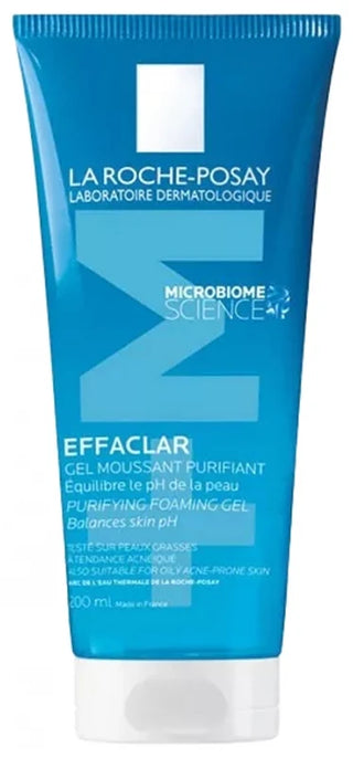 La Roche-posay Effaclar Gel Moussant Purifiant Peaux Grasses Acnéiques 200 ml
