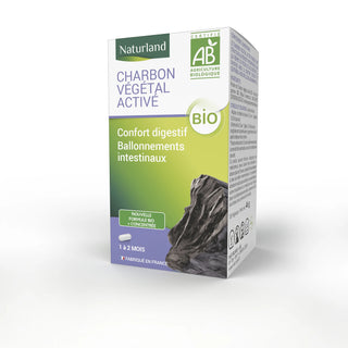 Naturland Charbon Vegetal Bio 120 Vegecaps