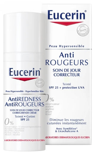 Eucerin Antirougeurs Soin de Jour Correcteur Spf25+ Teinté 50 ml