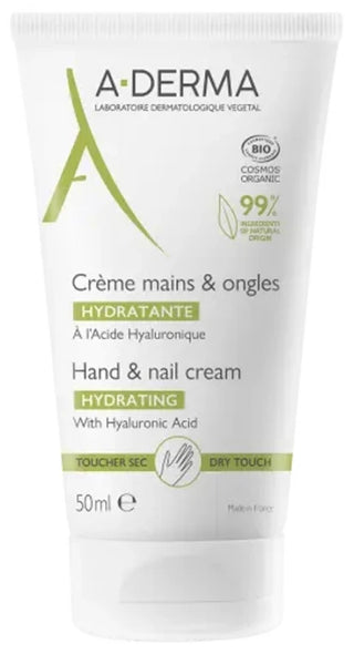 A-Derma Les Indispensables Crème Mains & Ongles Hydratante 50 ml
