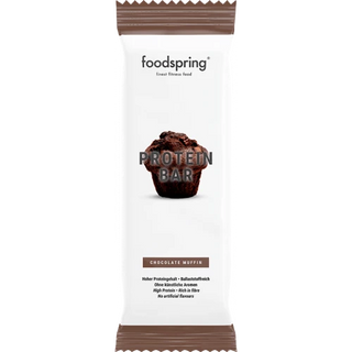 FOODSPRING BARRE PROTÉINÉE Muffin au Chocolat - 60g