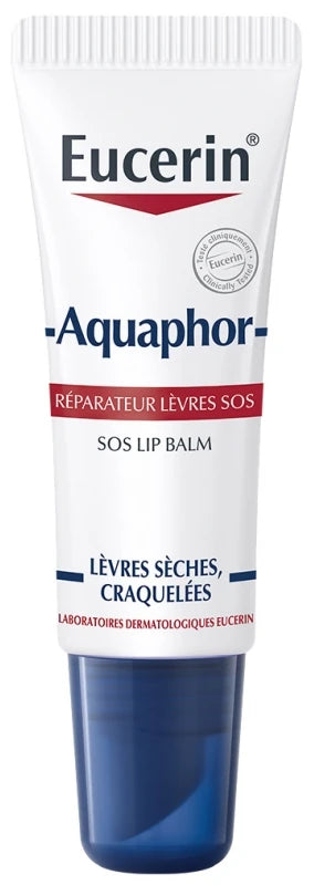 Eucerin Aquaphor Réparateur Lèvres Sos 10 ml