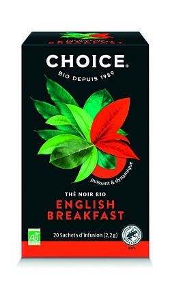 Choice The Noir English Breakfast Bio 20 sachets