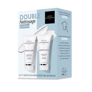 Institut Esthederm OSMOCLEAN - Crème Douce Désincrustante 75ml + Masque Gomme Clarifiant 75ml