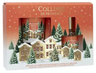 Collines de Provence Coffret de Noël Cannelle Orange 2 Produits