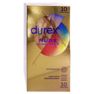 DUREX NUDE SANS LATEX 10 PRESERVATIFS