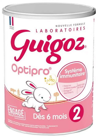 Guigoz Optipro 2 Lait 2ème Âge Dès 6 Mois 780 g