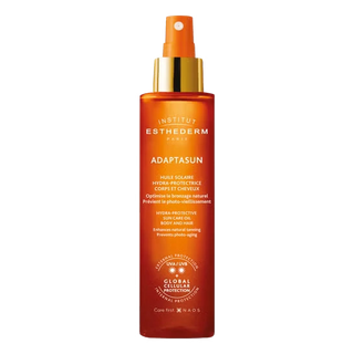 Institut Esthederm L'Huile Solaire Protecteur Corps et Cheveux Soleil Modéré Spray 150ml