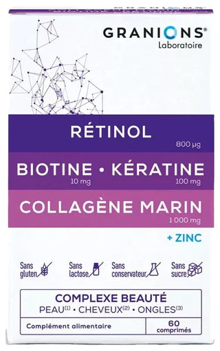 Granions Complexe Beauté 60 Comprimés