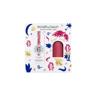 Roger & Gallet - COFFRET NOËL GINGEMBRE ROUGE Rituel Parfumé Bougie