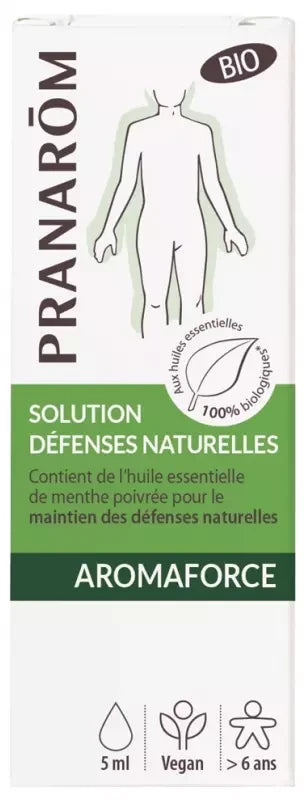 Pranarôm Solution Défenses Naturelles Bio Augmente la Résistance de l'Organisme 5 ml