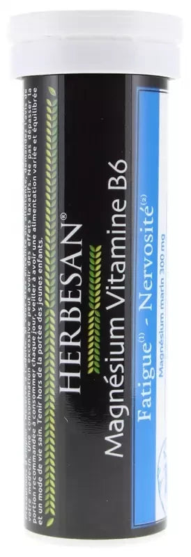 Herbesan Magnésium Vitamine B6 15 Unités